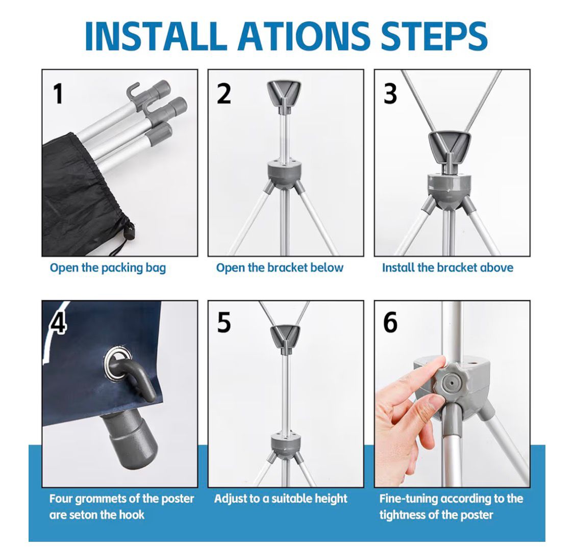 Affiche Publicitaire 24" x 61.25"