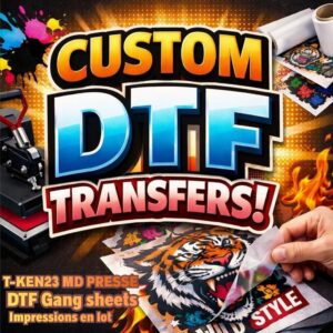 Gang Sheet – Impression DTF